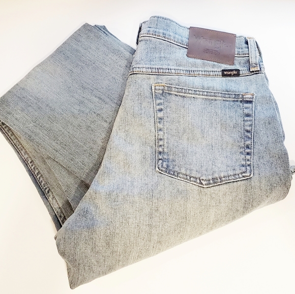 wrangler athletic denim